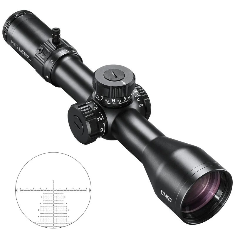 Bushnell ELITE TAC DMR3 3.5-21X50 EQL FRONT FOCAL | MRAD