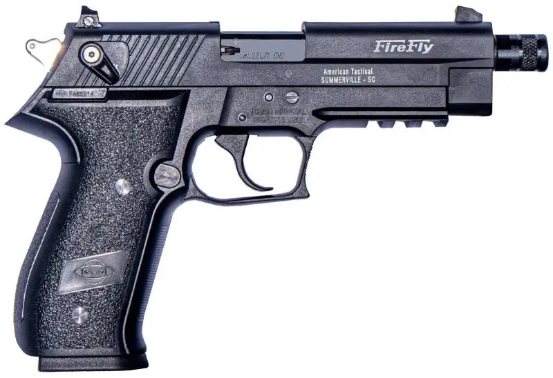 American Tactical Inc GSG FIREFLY 22LR BLK 4.9″ TB