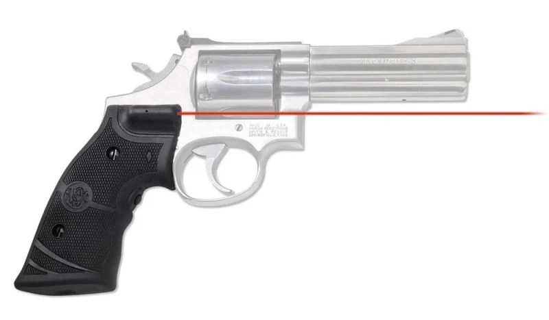 Crimson Trace LASERGRIP S&W K&L FRAME SQUARE LG-307 | RED LASER