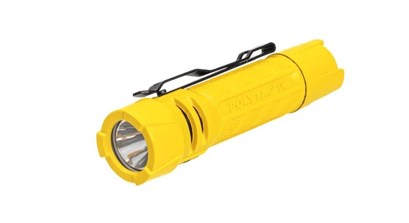 Streamlight POLYTAC 1X 500LM EDC YELLOW SURE GRIP FLASHLIGHT