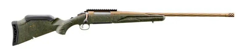 Ruger AMERICAN GEN2 PRED 6.5PRC 22″ 46946 | GREEN SPLATTER STOCK