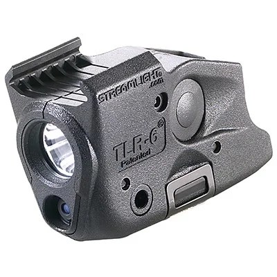 Streamlight TLR-6 RAIL GLOCK 100LM BLACK TACTICAL LIGHT W/RED LASER