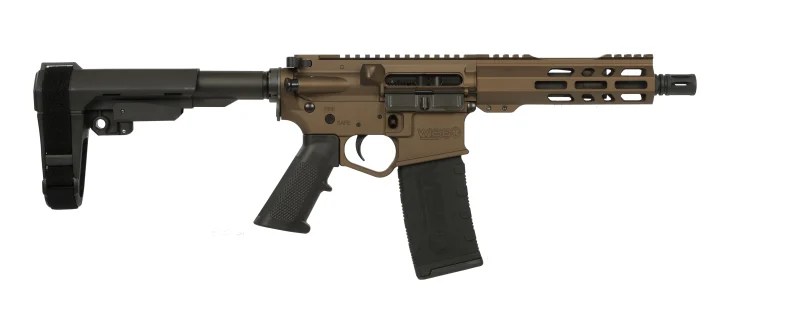 Wise Arms WA-15B 5.56MM BRZ 7.5″ SBA3 7.5-556-SBA3-MNB