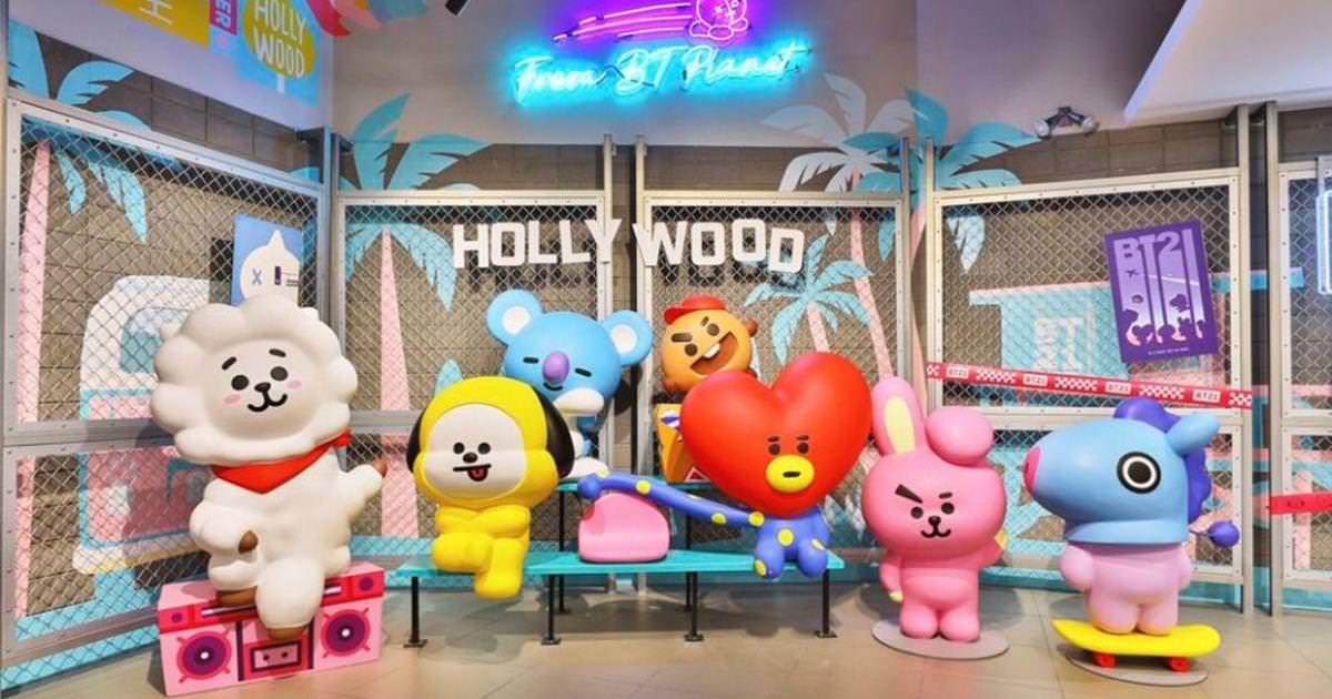 BT21咖啡廳【防彈少年團BTS X LINE FRIENDS】日本期間限定店萌夯開幕！