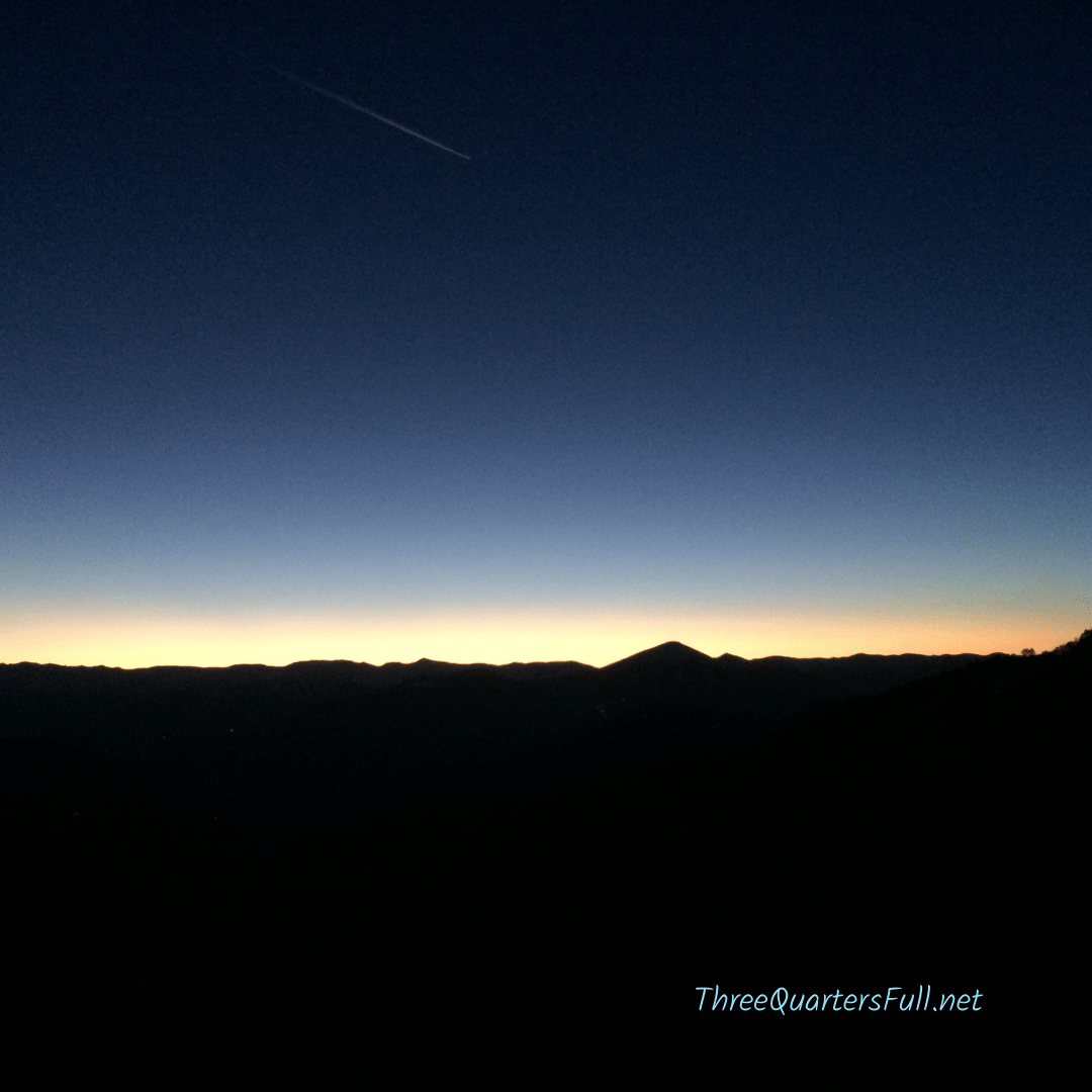 The light shines in the darkness