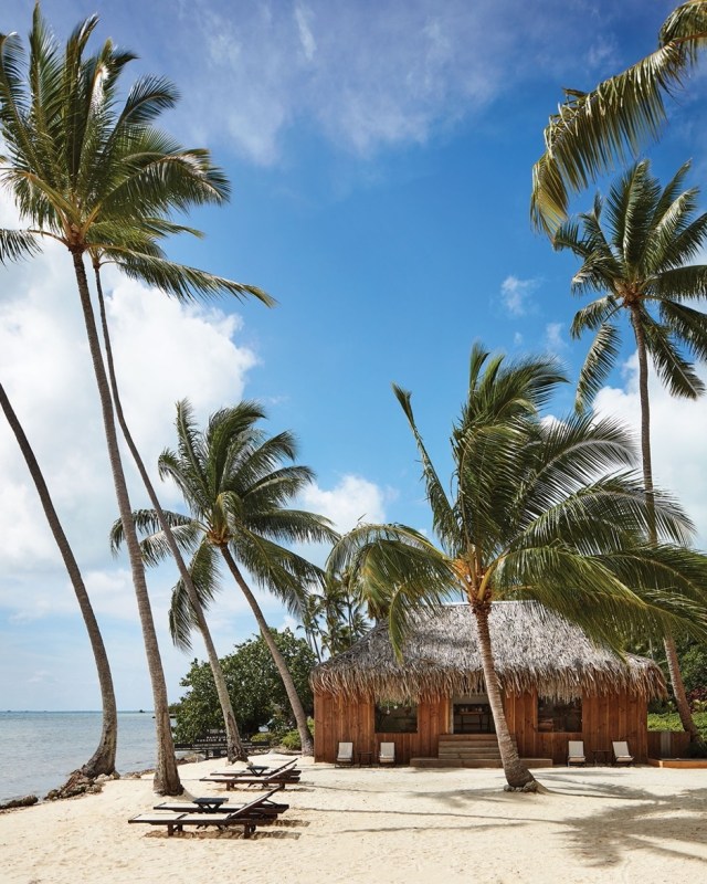 The Coqui Coqui fragrance showroom and boutique on Motu To’opua.