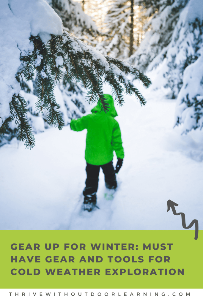 Blog Cover: Child snowshoeing in deep snow.