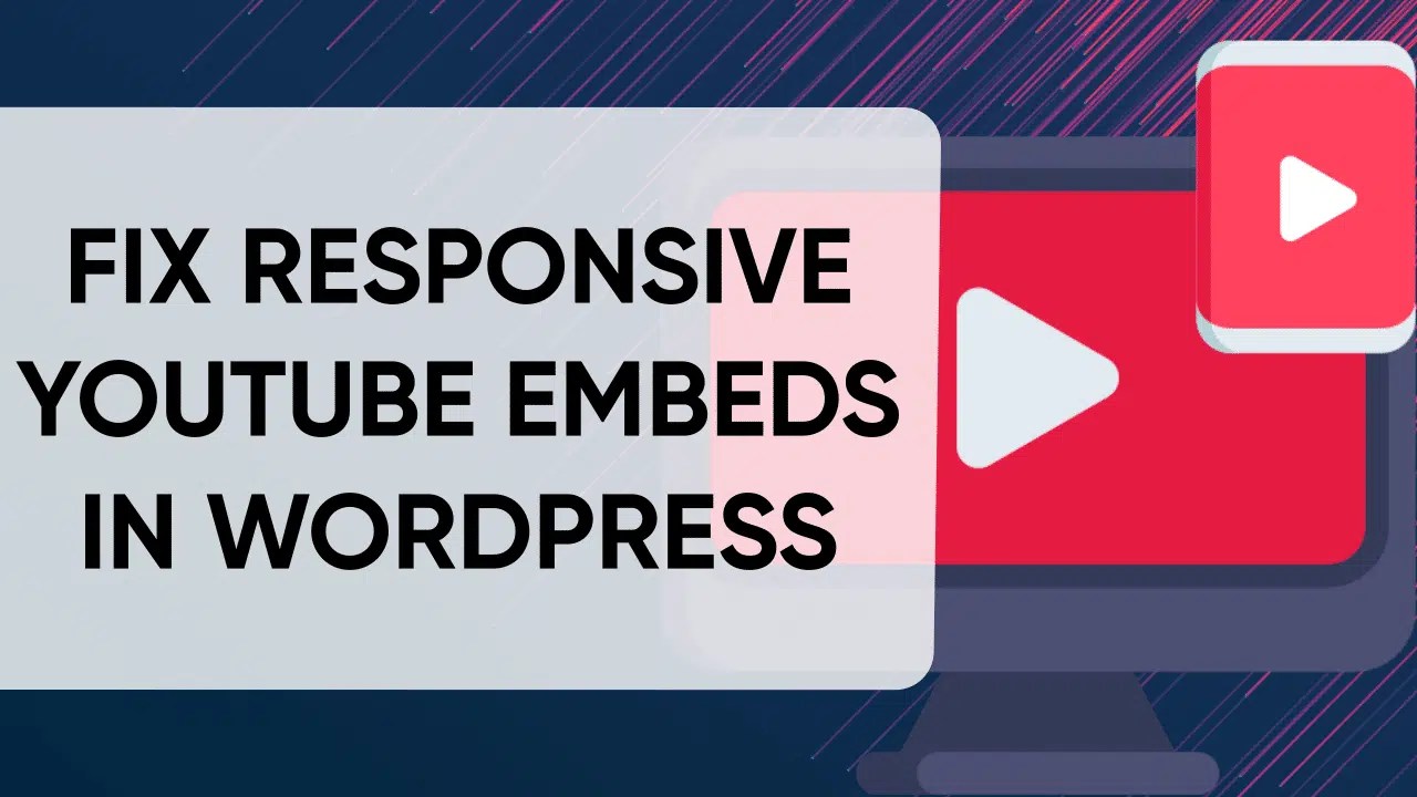 Responsive youtube embeds use iframes, css & html to make your youtube videos responsive. Fix Responsive Wordpress Embed For Youtube Thrivewp