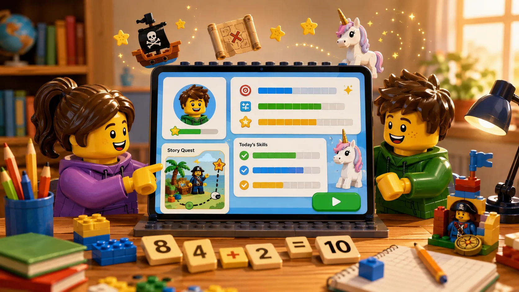 MathQuest: How I Built an AI-Powered Math Practice App for My Kids