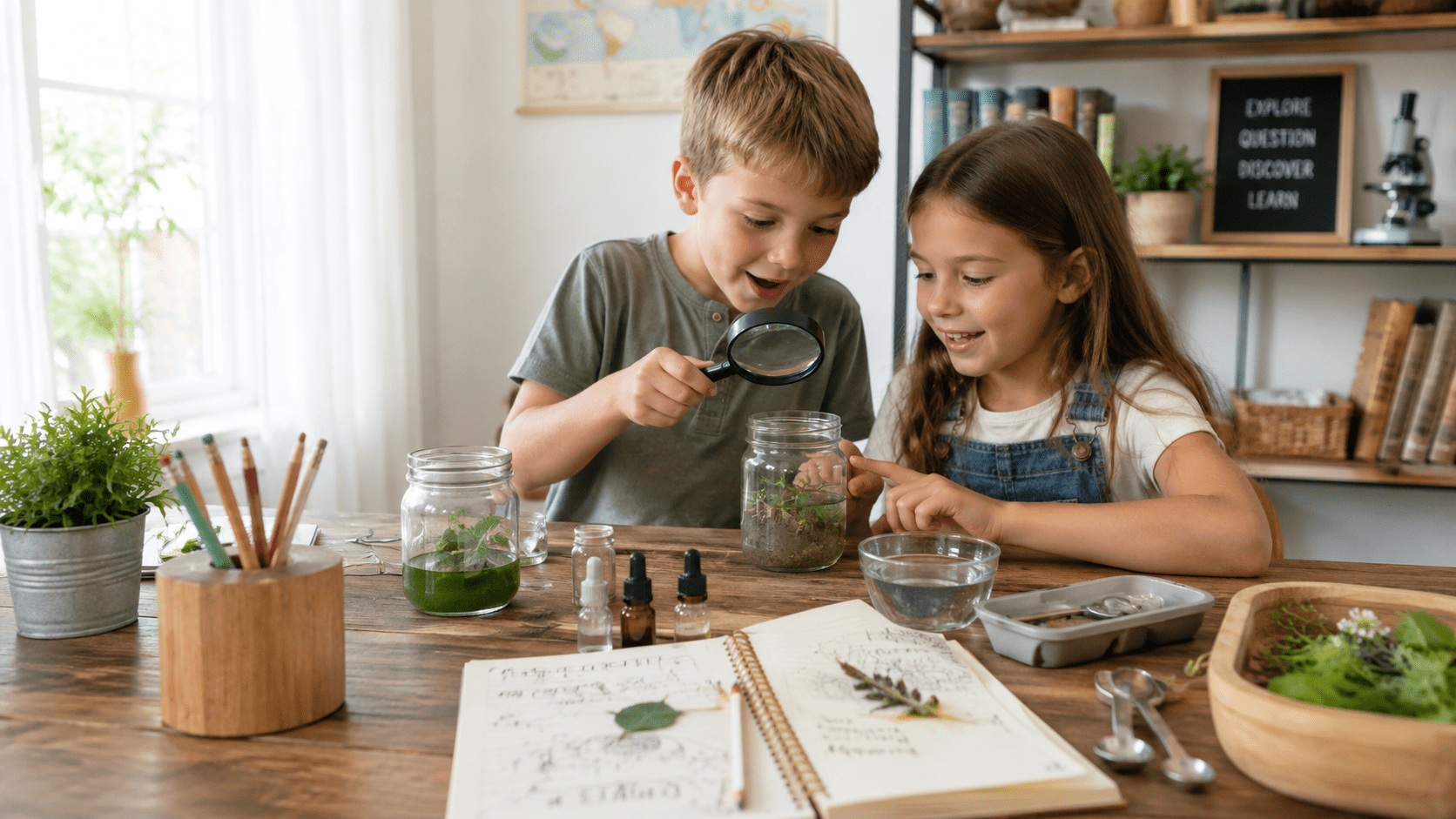 Our Family Science Lab Portfolio: One Experiment a Week for a Year