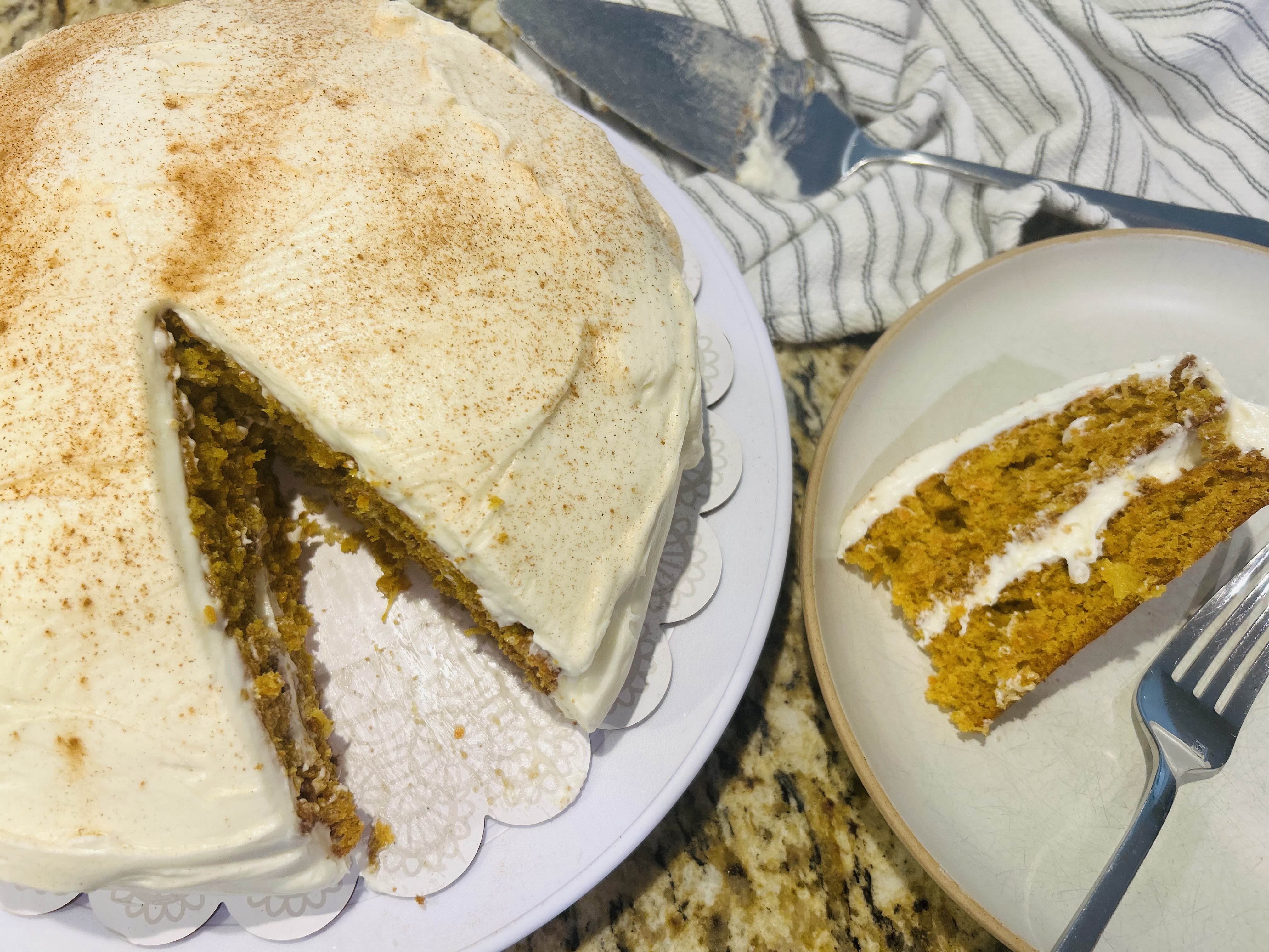 Carrot Pineapple Cake