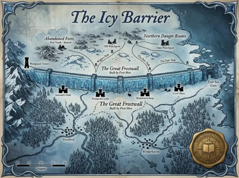 Game Of Thrones Maps Westeros Essos Known World Atlas 2026 ThroneAtlas The Wall Map Card.webp