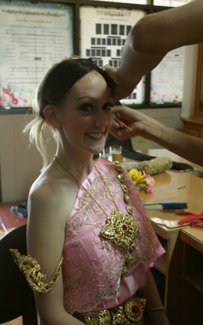 Time for the make up!