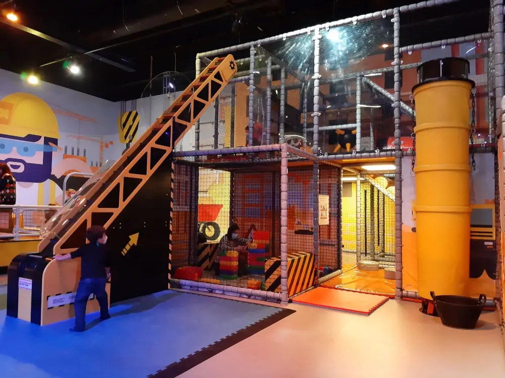 Construction Zone in Xplore Athens