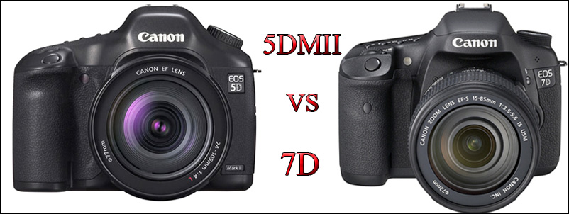 Canon EOS 5DとEOS 7D 2台セット REVIEW: The Canon 5D Mark II & The Canon 7D Compared | ThruMyLens