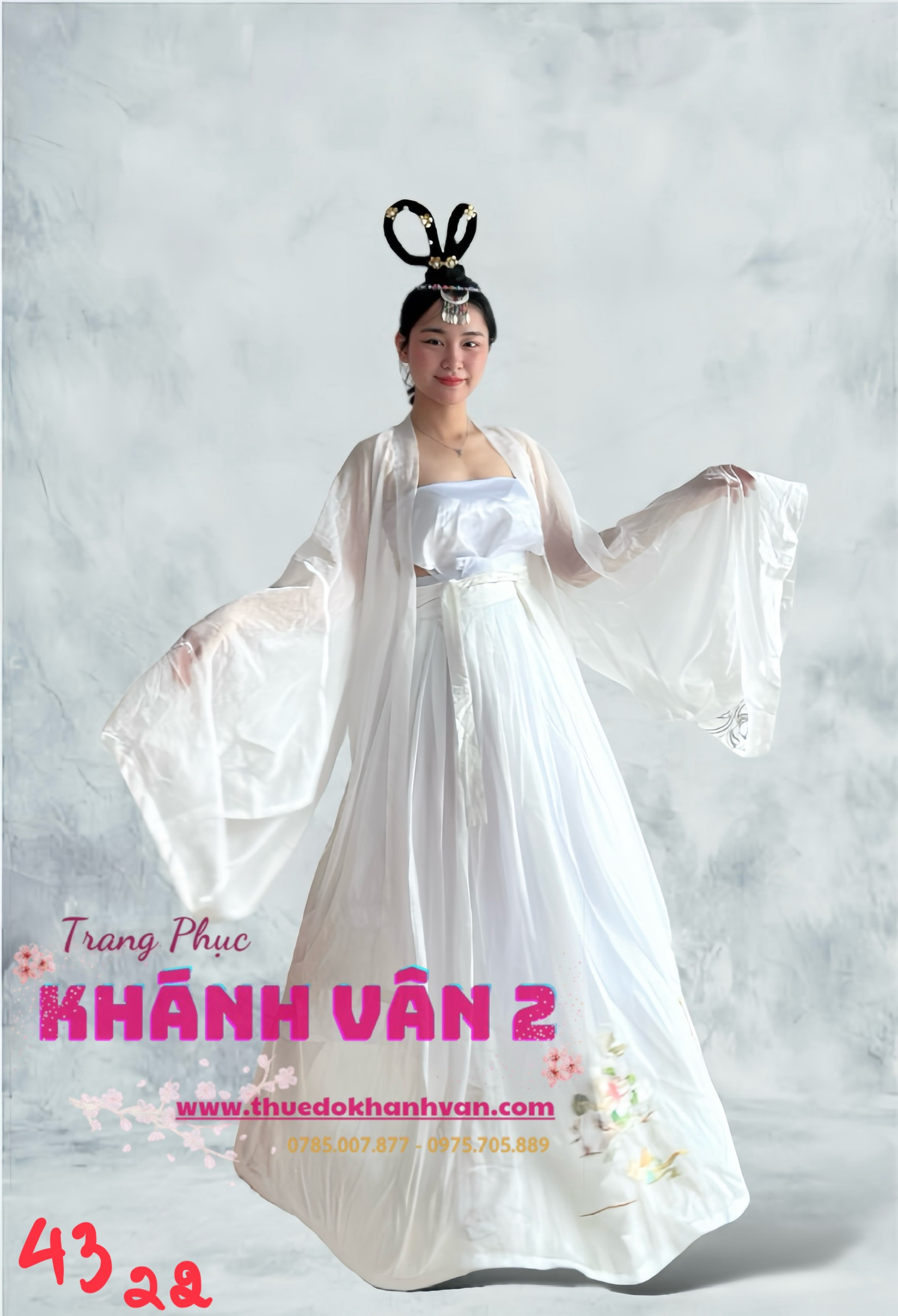 43. hằng nga 3 món + cài tóc giả + vòng đầu (15)