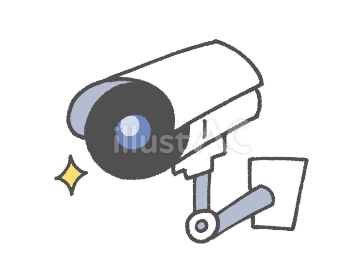 防犯カメライラスト
