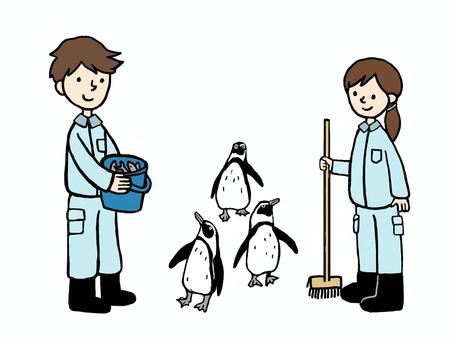 飼育員イラスト｜無料イラスト・フリー素材なら「イラストac」