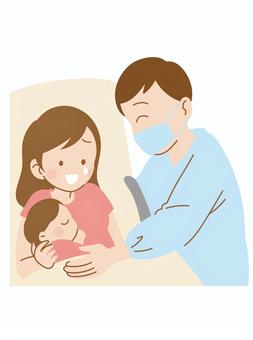 立会い出産イラスト｜無料イラスト・フリー素材なら「イラストac」