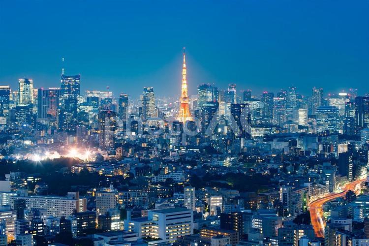 夜の東京タワー