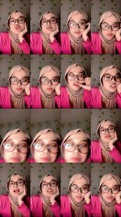 Video Viral Terbaru P1 Hijab Baju Pink Kacamata Spill Toket Mulus Putih 1 PEMERSATUDOTFUN