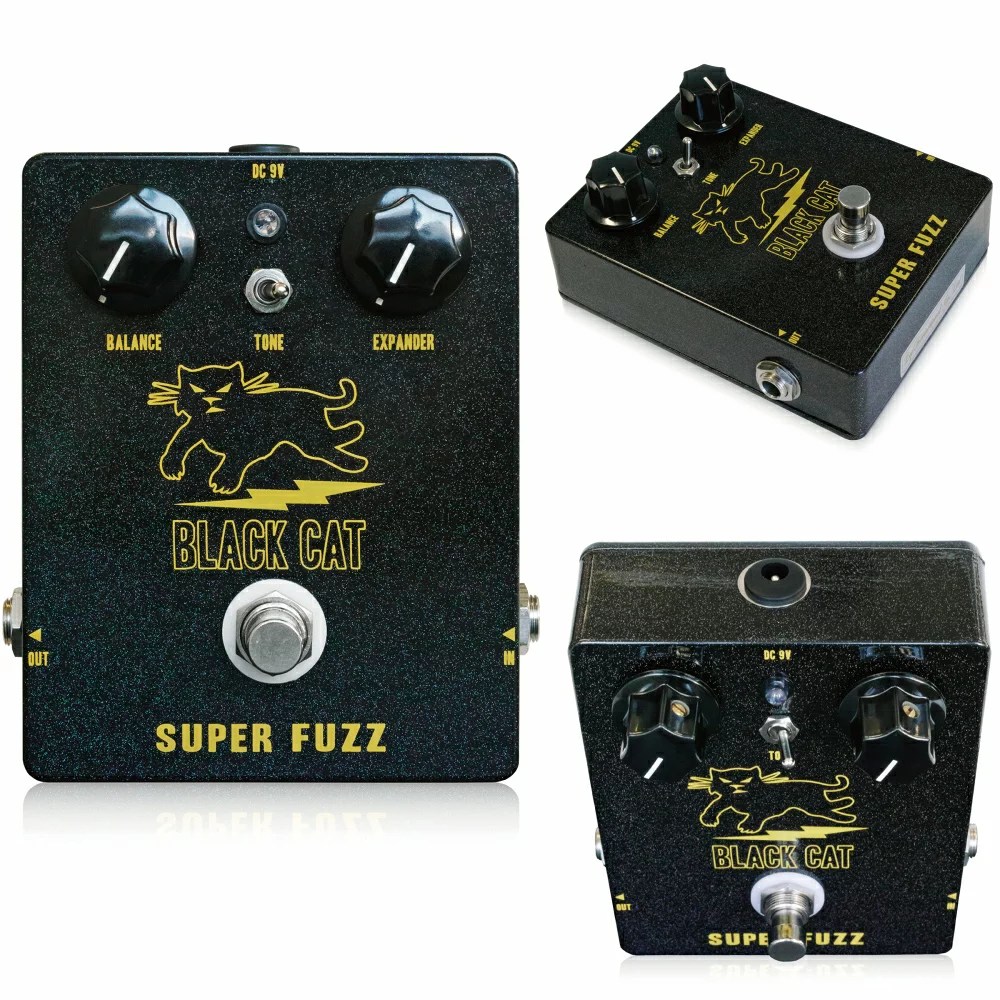 【楽天市場】black cat super fuzz 【即納可能】【試奏サービス可能商品】：エフェクター専門店 ナインボルト