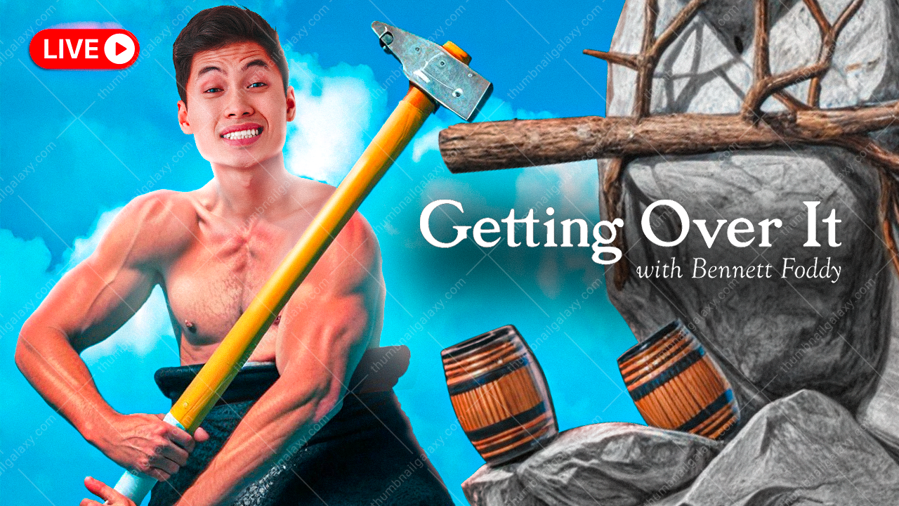 Gaming Thumbnail, youtube thumbnail, template