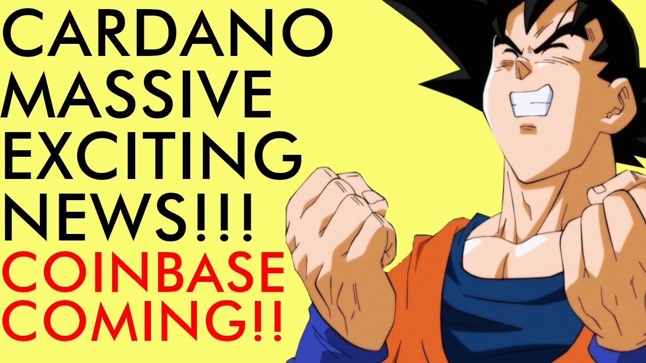 Cardano Coinbase . CARDANO MASSIVE NEWS!!! SHELLEY, STAKING, DEFI & COINBASE ...