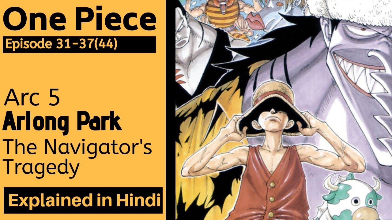 One Piece Anime Arc 5 Arlong Park 31to37 Complete Story Explained In Hindi