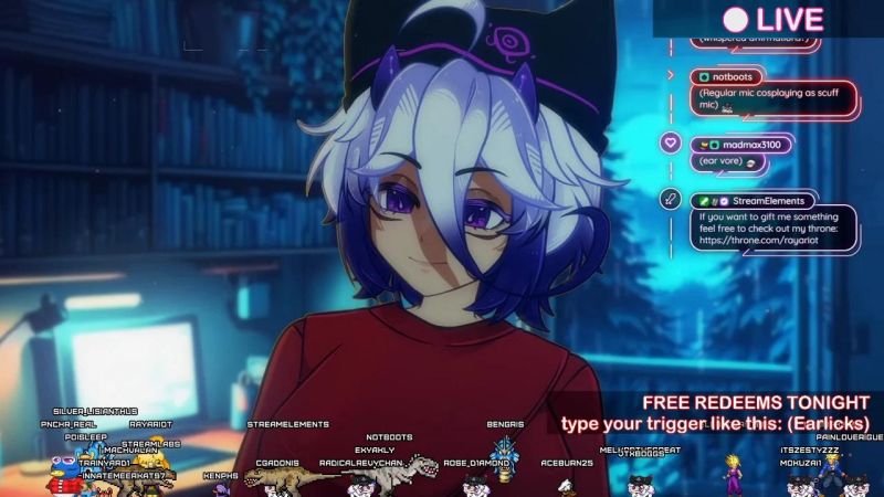 Rayariot Streamlabs - Professional Dark Illustration - 8K