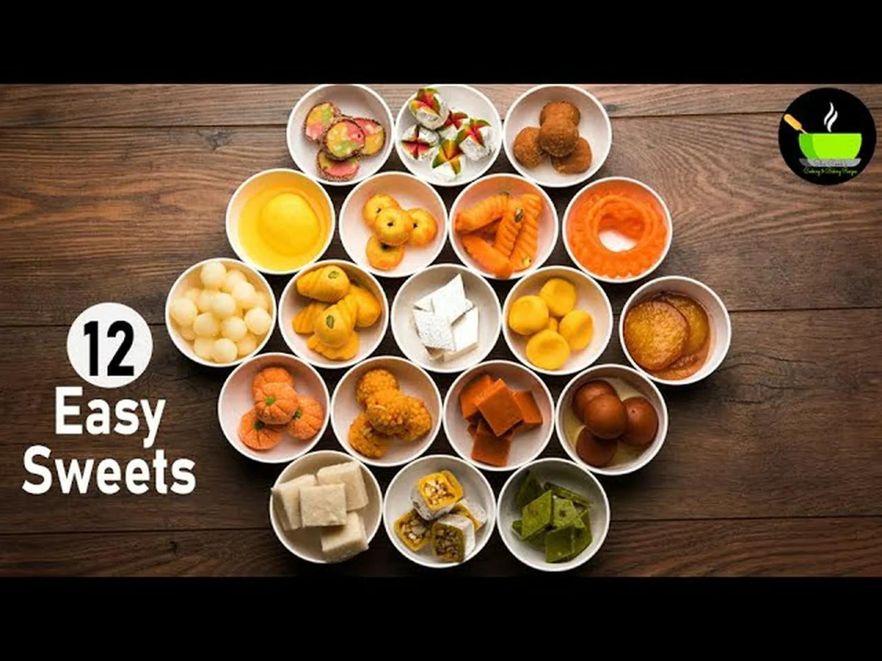 12 sweets recipes