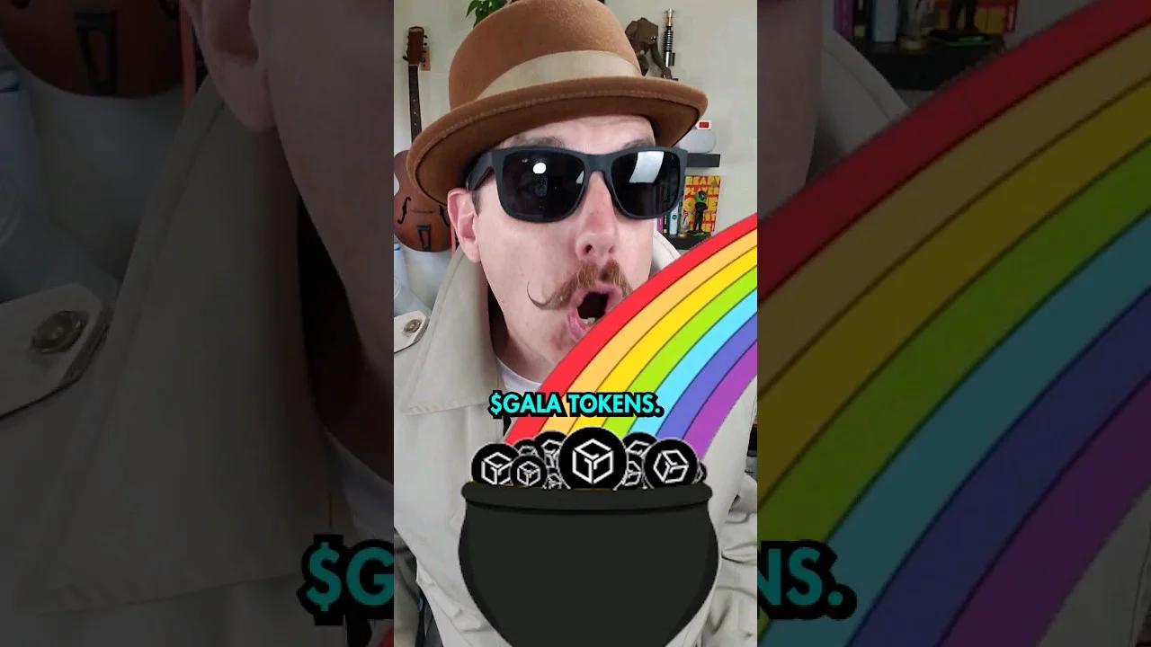 Gala games token airdrop details! #galagames #galacoin