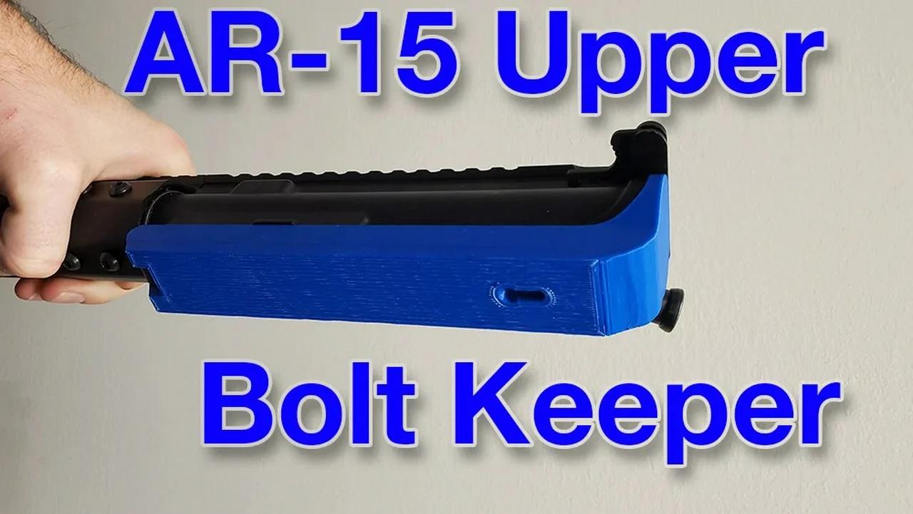 Ar-15 platform bolt keeper