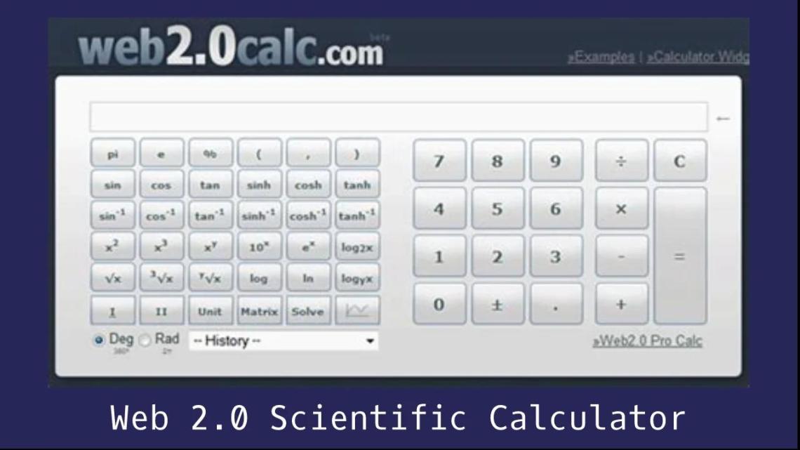 Image Result For Web Scientific Calculator