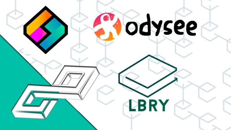 Lbry Odysee Widgets For Your Website - Modern Colorful Pattern - High Resolution