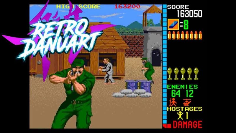 Operation Wolf 1987 R Nostalgia - Download Ultra HD Space Wallpaper | Retina