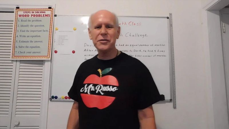 Mr Russo S Math Class Basic Ten Day 43 - Classic Dark Design - Desktop