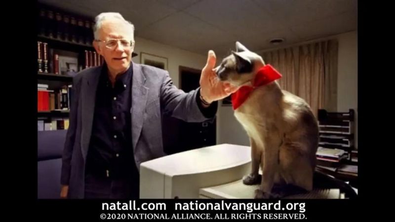 Dr William Pierce On History Channel - Desktop Space Patterns for Desktop