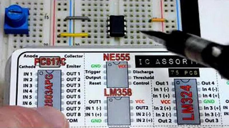 Schmitt Trigger Using 555 Timer Experiment Archives Theorycircuit - Gradient Textures - Stunning High Resolution Collection