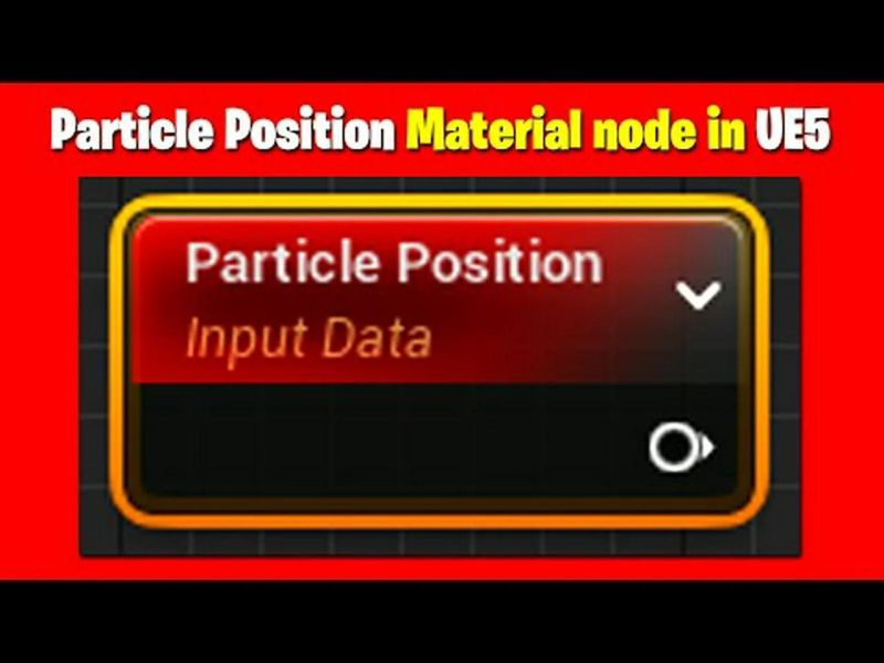 Particle Radius Material Node In Ue5 Tutorial Ue5 Material All Node - Premium Abstract Image Gallery - Retina