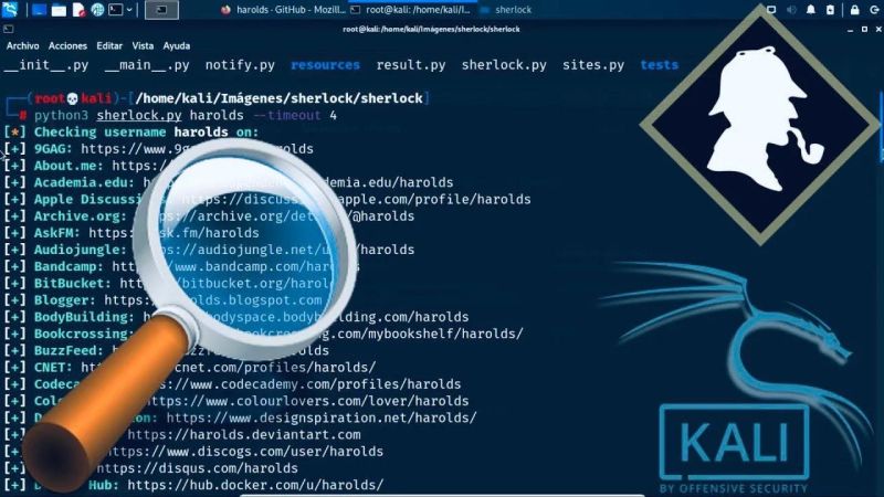 How To Use Sherlock On Kali Linux - Colorful Pictures - Classic Desktop Collection
