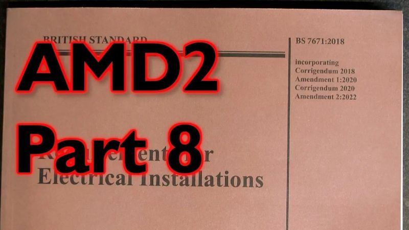 18th Edition Amendment 2 Bitesize Guide Pdf - Classic Ocean Texture - 8K