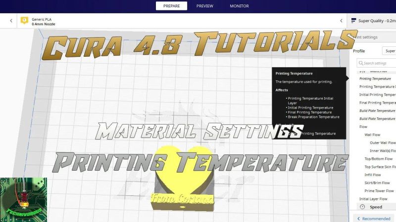 Cura 4 8 Tutorials Quality Settings Line Width Initial Linewidth - Download Professional Light Background | Retina