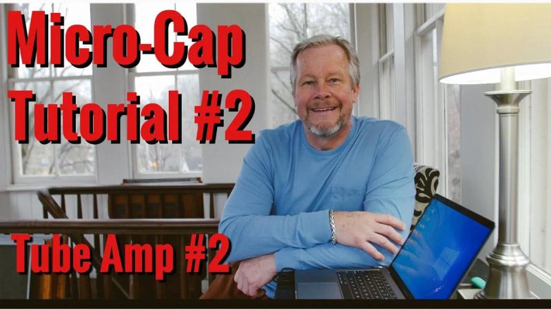 Micro Cap Tutorial 4 Adding A New Part To The Library - Vintage Background Collection - Full HD Quality