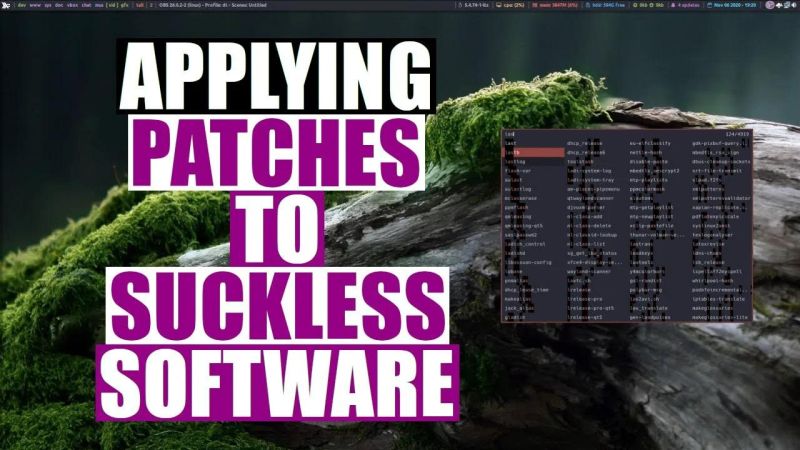 Patching Suckless Software R Linuxmemes - Light Photos - Premium Retina Collection
