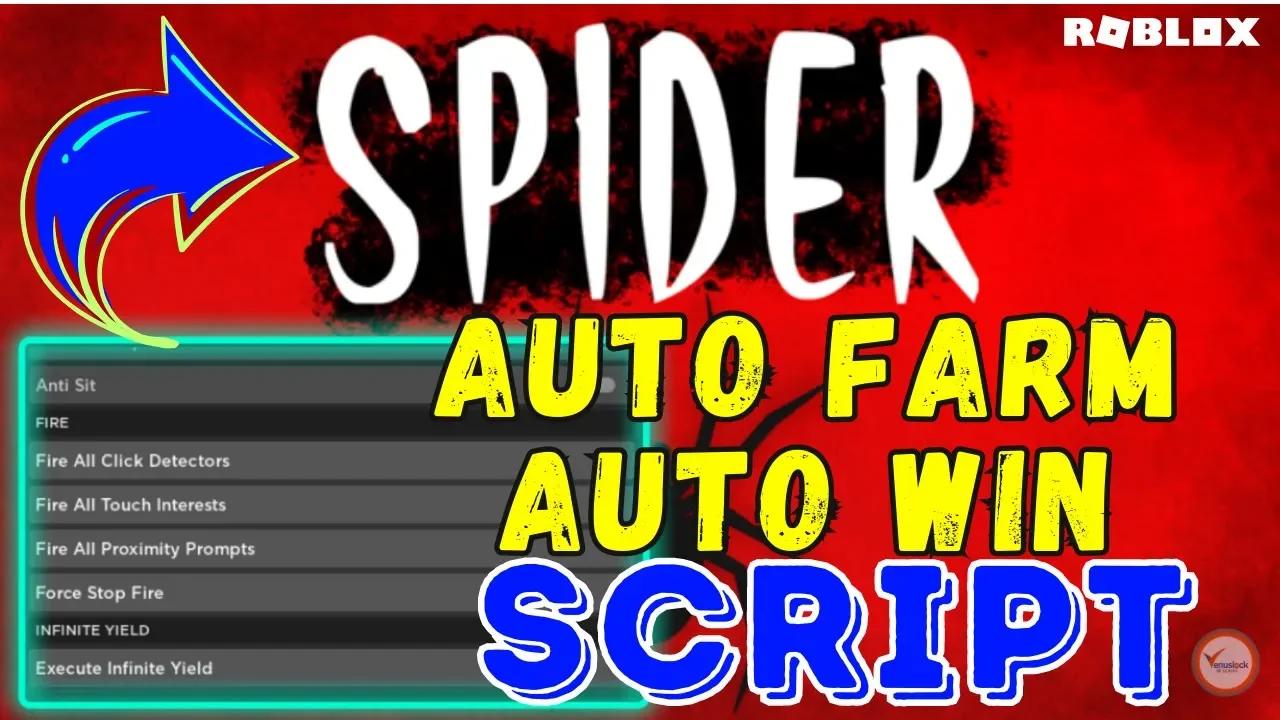 Spider Roblox Script New ESP Auto Escape And Auto Win Updated And 6DpZlw1Og6s
