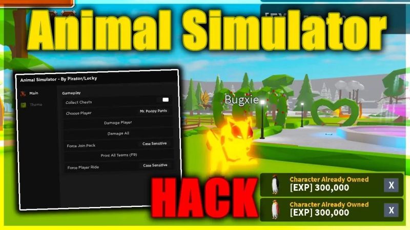 Roblox Animal Simulator Script Hack Gui Infinite Xp Unlock - City Illustration Collection - 8K Quality