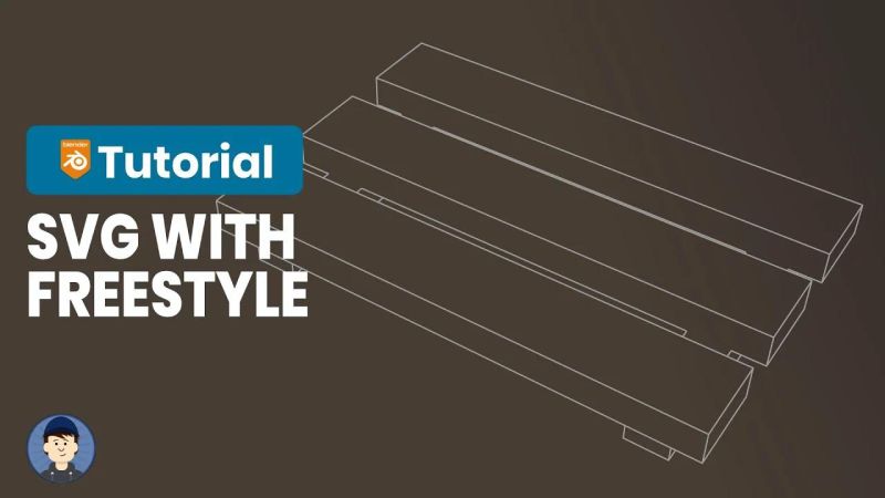 Blender To Svg Vector File Using Freestyle Tutorials Tips And Tricks - Premium Sunset Illustration Gallery - Desktop