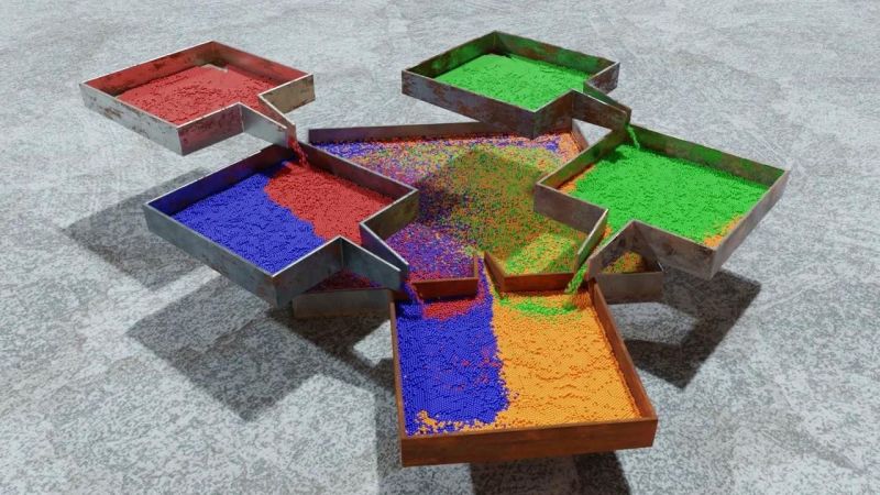 Physics How To Make Particles Stick To Mesh When Molecular Script Is - Download Ultra HD Nature Background | Mobile