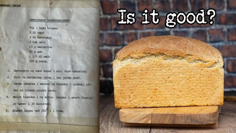 Bread Kitchen Nostalgia - Full HD Dark Patterns for Desktop